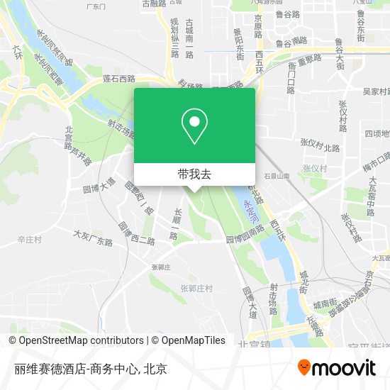 丽维赛德酒店-商务中心地图