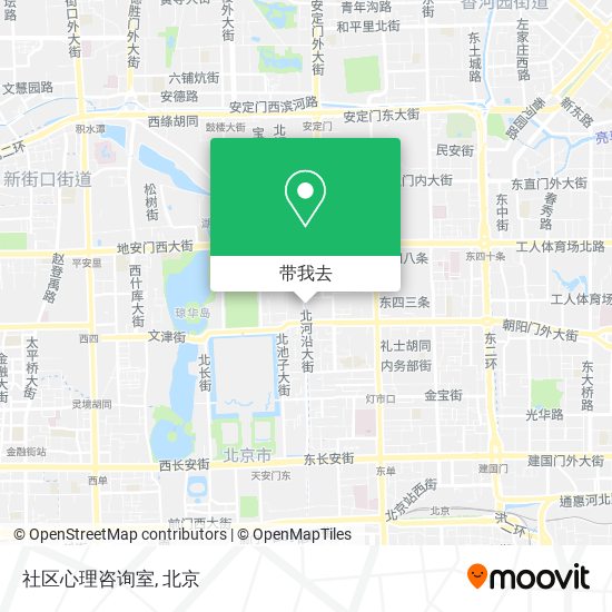 社区心理咨询室地图