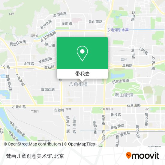 梵画儿童创意美术馆地图