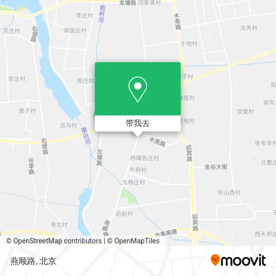 燕顺路地图