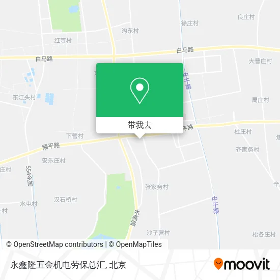 永鑫隆五金机电劳保总汇地图