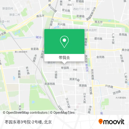 枣园东巷3号院-2号楼地图