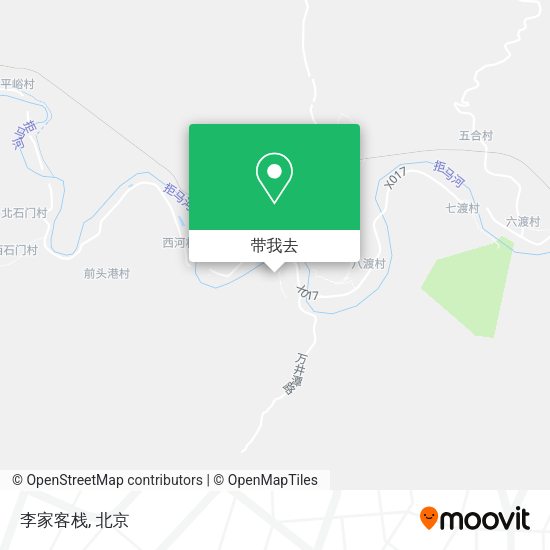 李家客栈地图