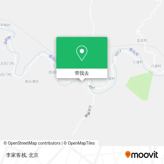 李家客栈地图