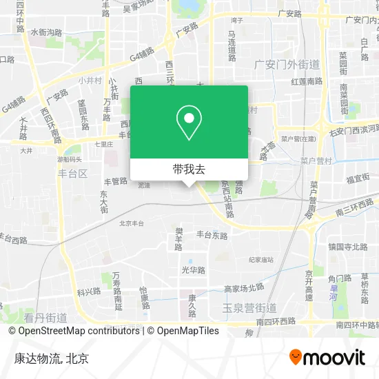 康达物流地图