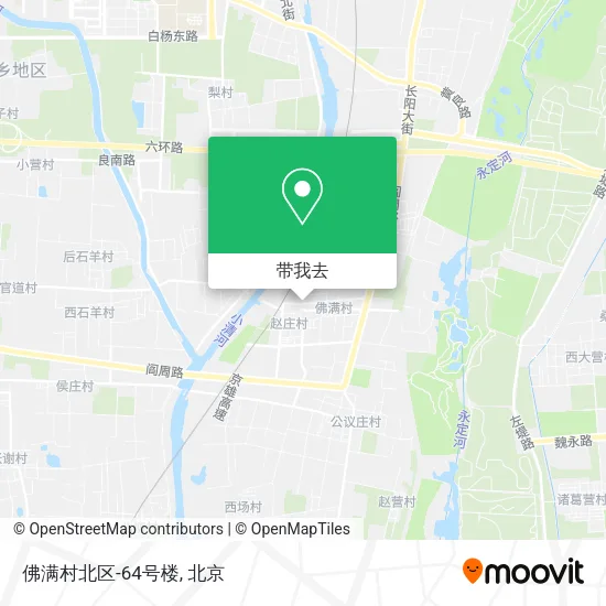 佛满村北区-64号楼地图