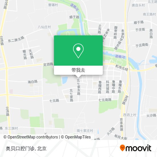 奥贝口腔门诊地图
