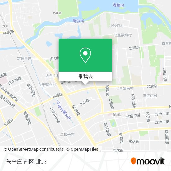 朱辛庄-南区地图