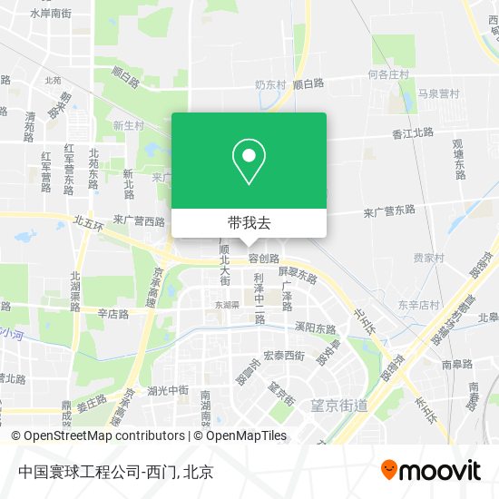 中国寰球工程公司-西门地图