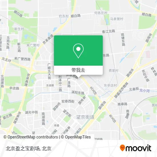 北京盈之宝剧场地图