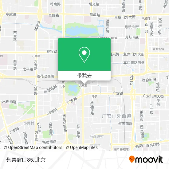 售票窗口85地图