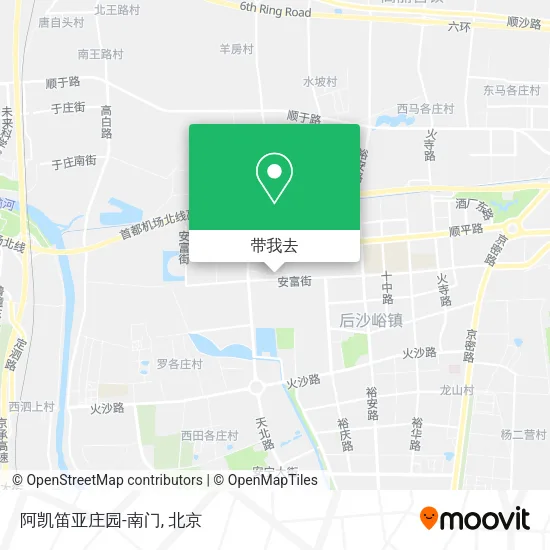 阿凯笛亚庄园-南门地图