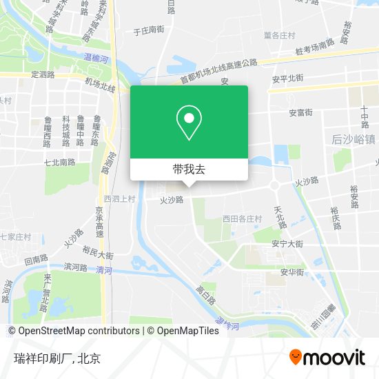 瑞祥印刷厂地图