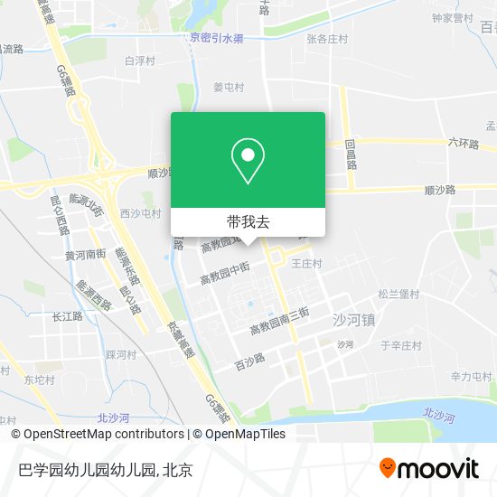 巴学园幼儿园幼儿园地图