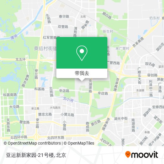 亚运新新家园-21号楼地图