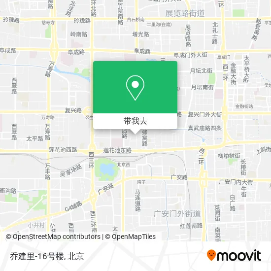 乔建里-16号楼地图
