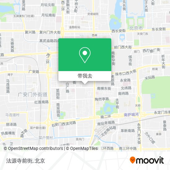 法源寺前街地图
