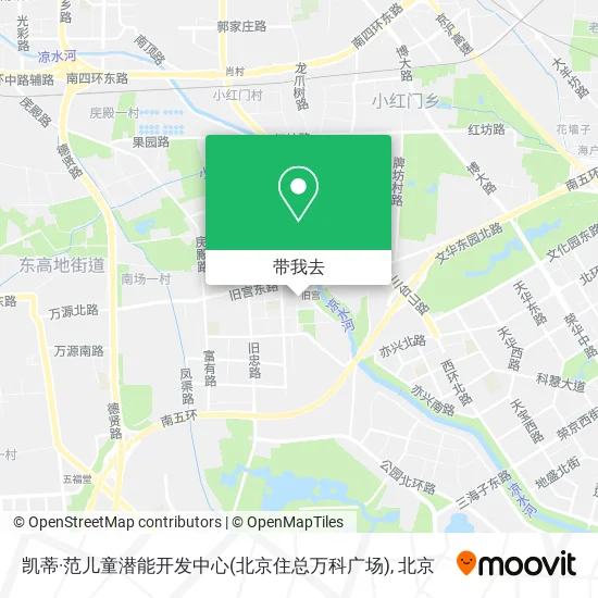 凯蒂·范儿童潜能开发中心(北京住总万科广场)地图