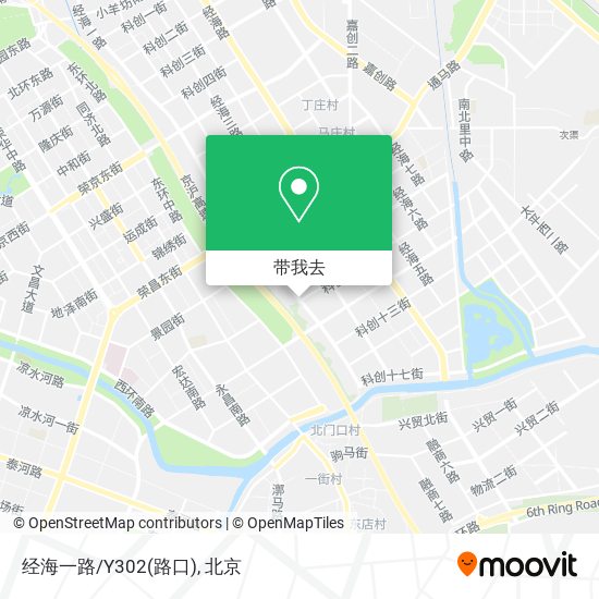 经海一路/Y302(路口)地图