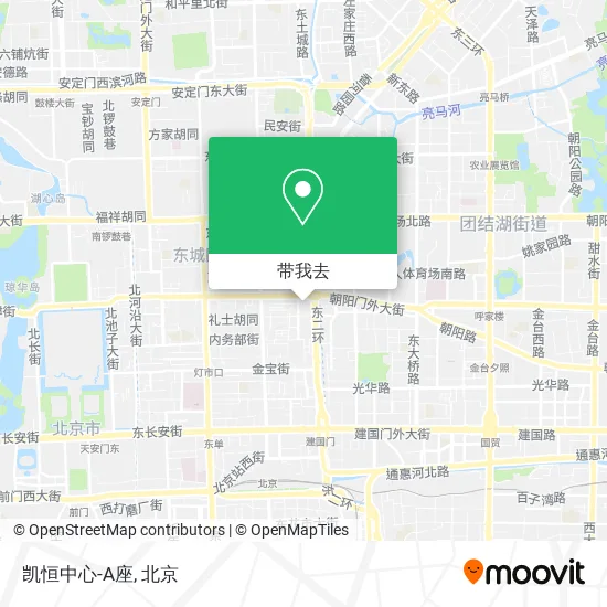 凯恒中心-A座地图