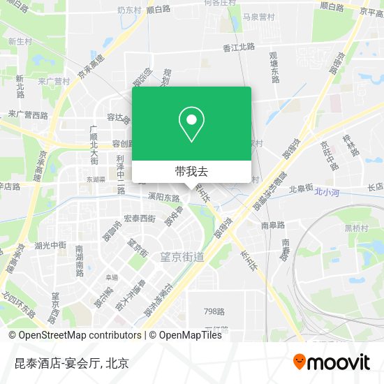 昆泰酒店-宴会厅地图