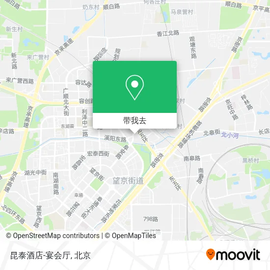 昆泰酒店-宴会厅地图