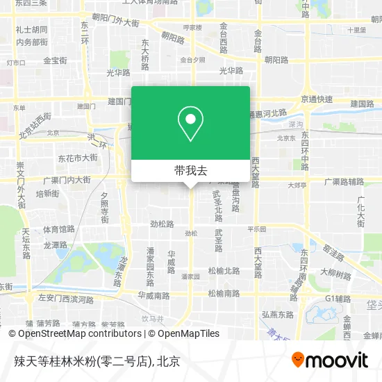 辣天等桂林米粉(零二号店)地图