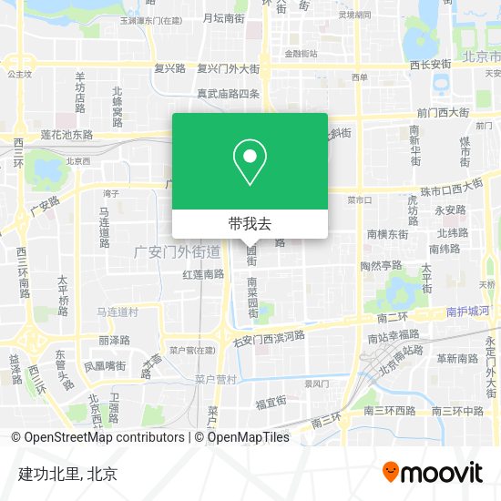 建功北里地图