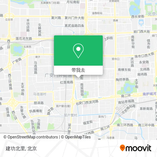 建功北里地图