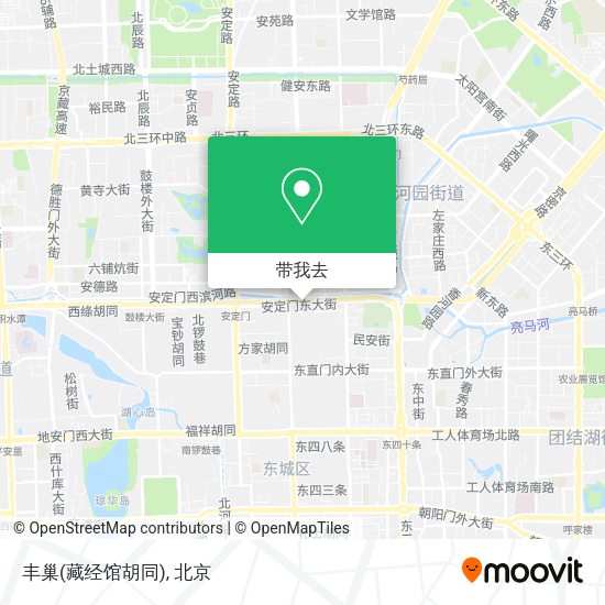 丰巢(藏经馆胡同)地图
