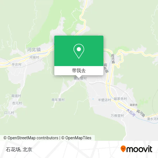 石花场地图