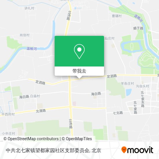 中共北七家镇望都家园社区支部委员会地图