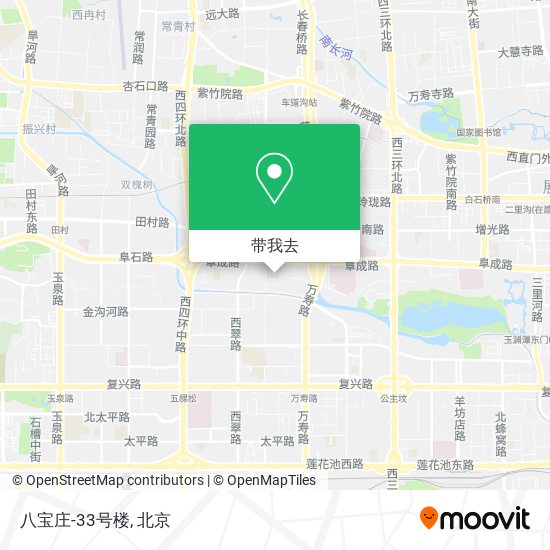 八宝庄-33号楼地图