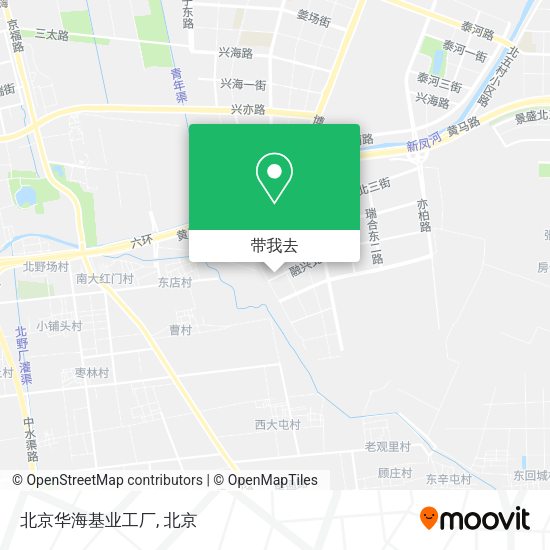 北京华海基业工厂地图
