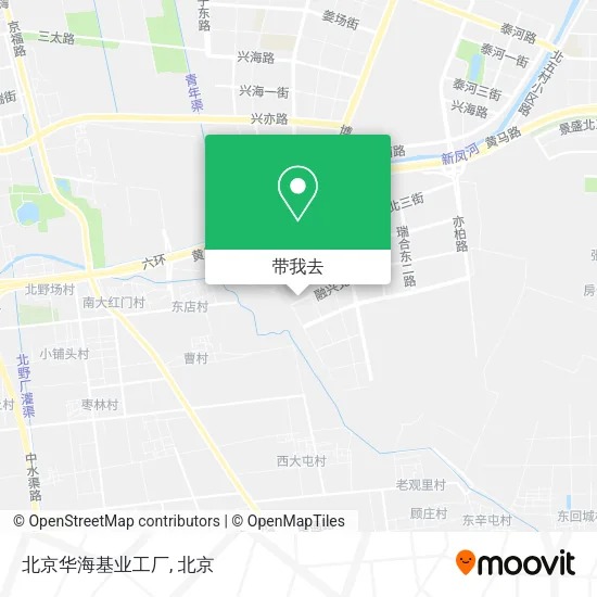 北京华海基业工厂地图