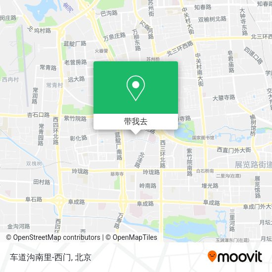车道沟南里-西门地图