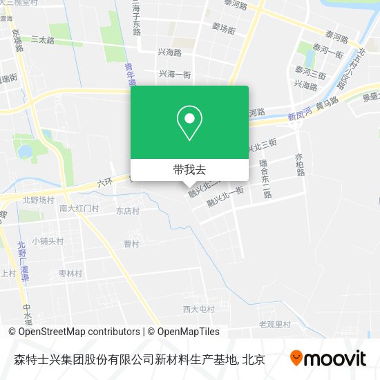 森特士兴集团股份有限公司新材料生产基地地图