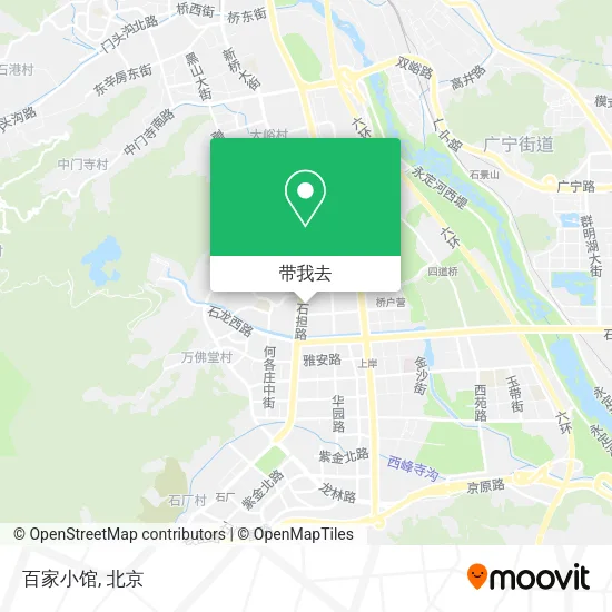 百家小馆地图