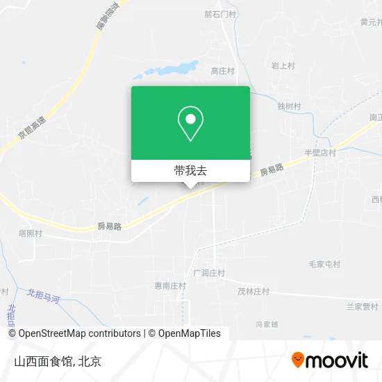 山西面食馆地图