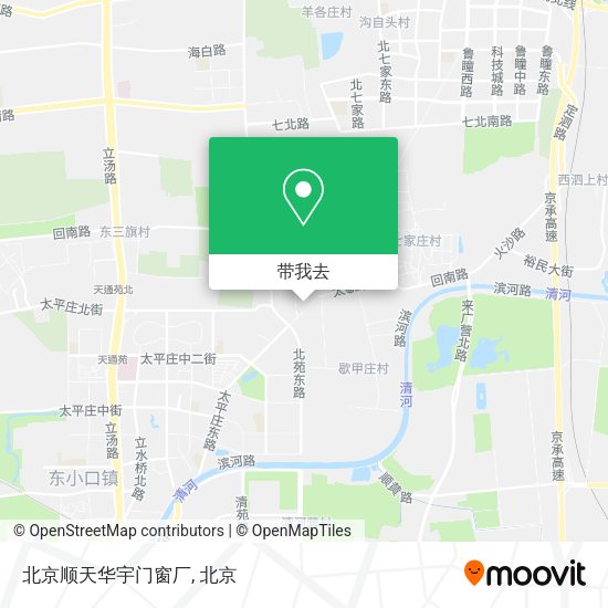 北京顺天华宇门窗厂地图