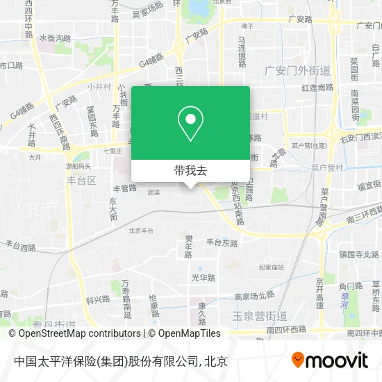 中国太平洋保险(集团)股份有限公司地图