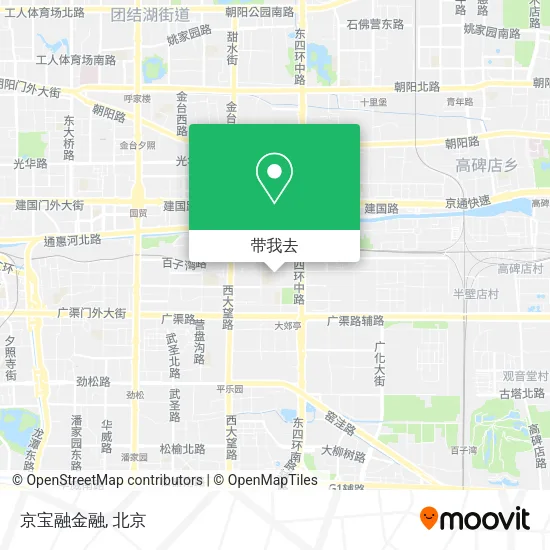 京宝融金融地图