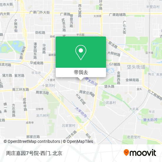 周庄嘉园7号院-西门地图