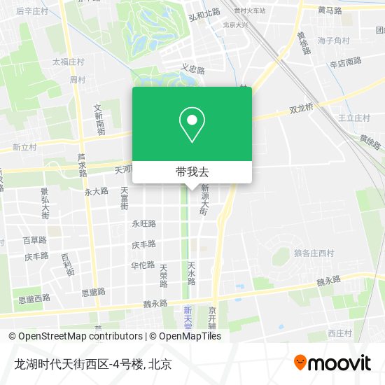 龙湖时代天街西区-4号楼地图