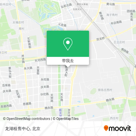 龙湖租售中心地图