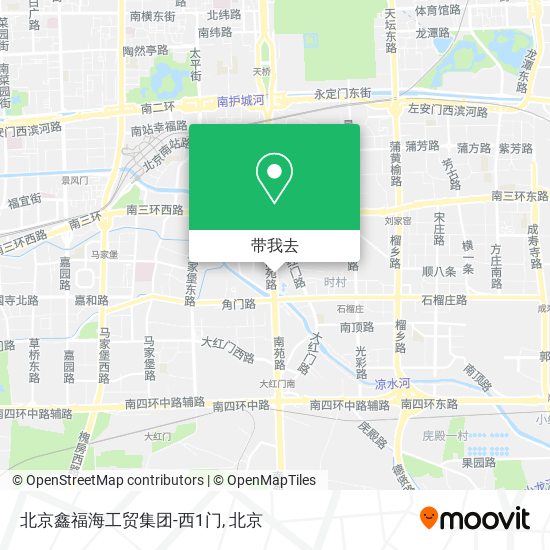 北京鑫福海工贸集团-西1门地图