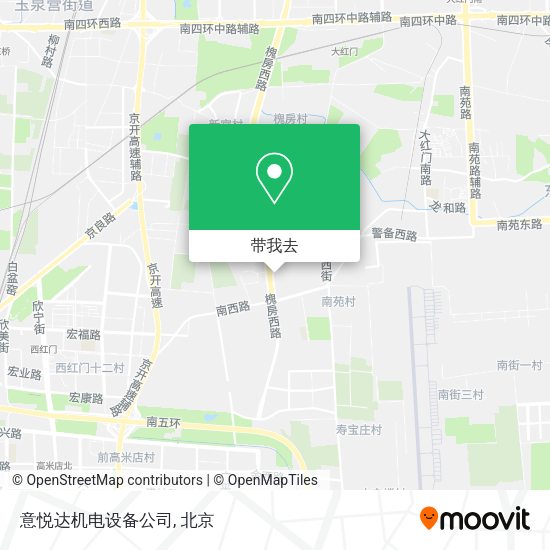 意悦达机电设备公司地图
