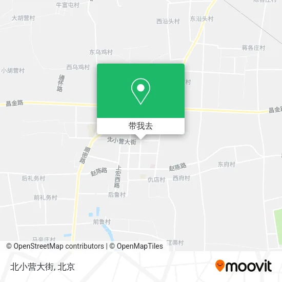 北小营大街地图