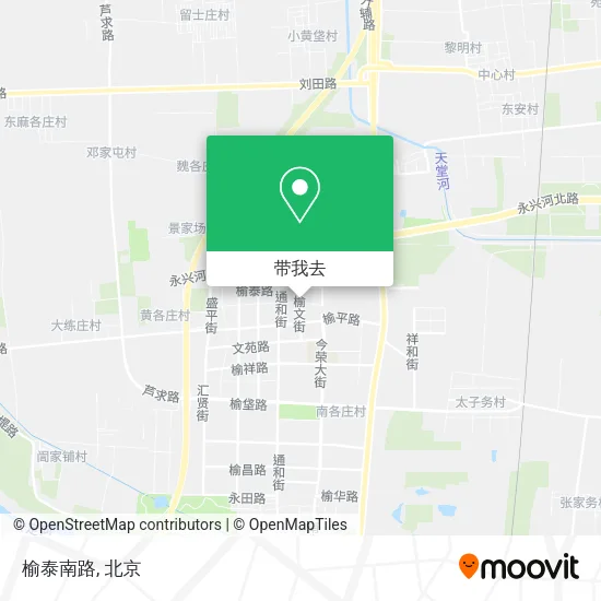 榆泰南路地图