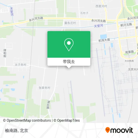 榆南路地图